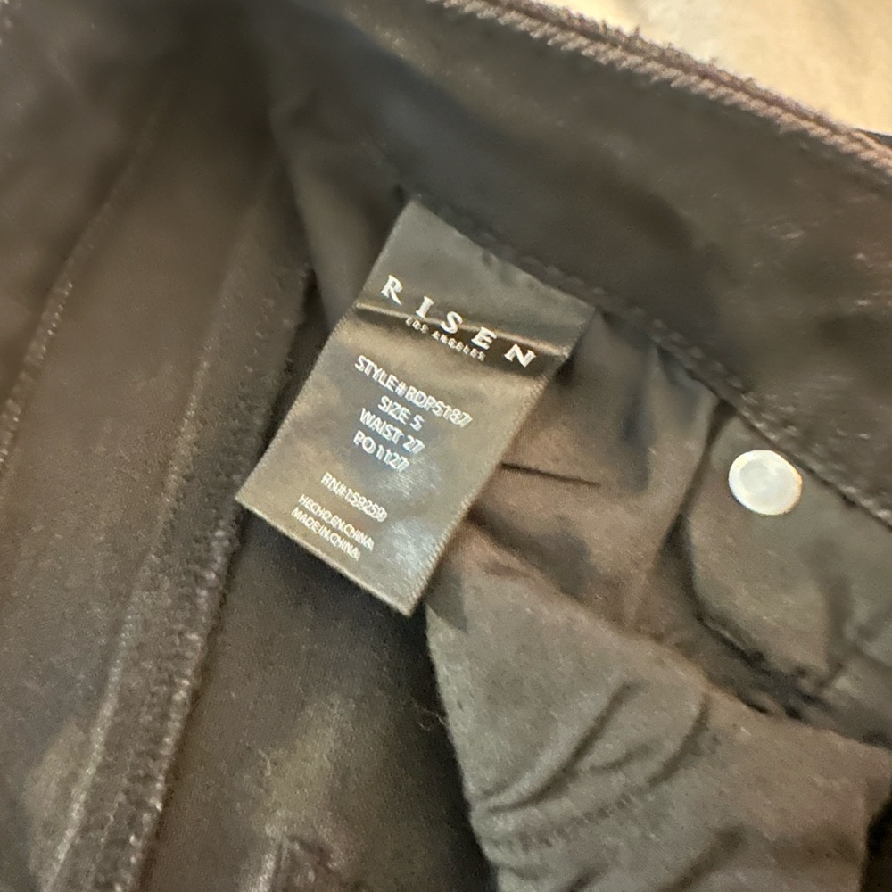 Risen Jeans High Rise Split Flare - Picture 5 of 6
